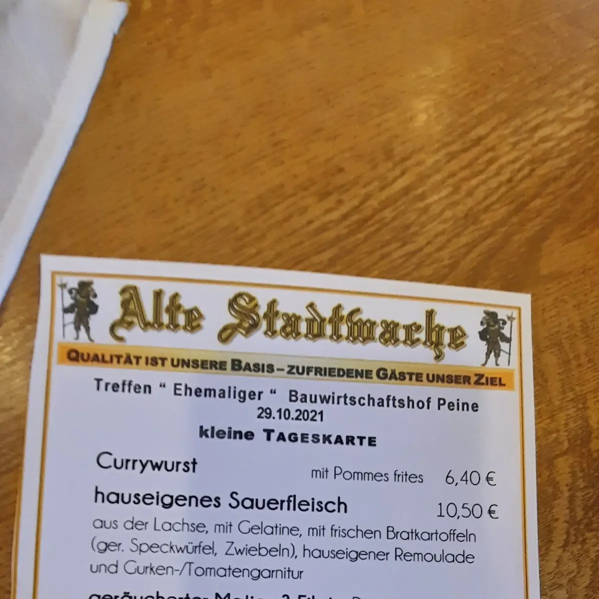 Speisekarte photo 4