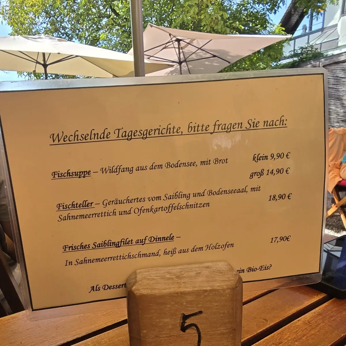 Speisekarte photo 1