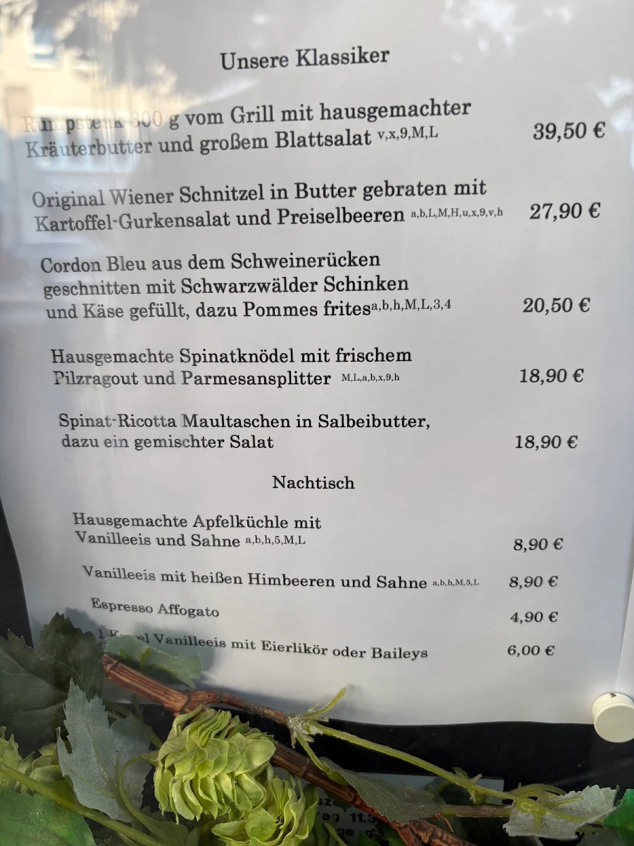 Speisekarte photo 1