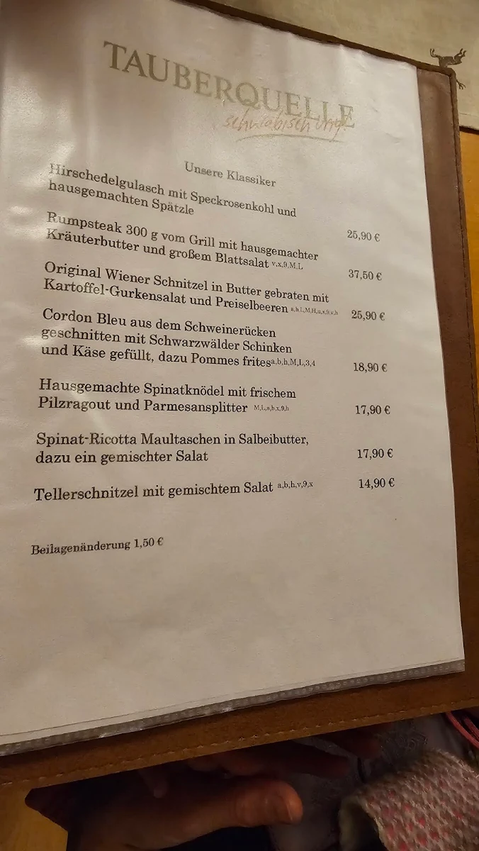 Speisekarte photo 4