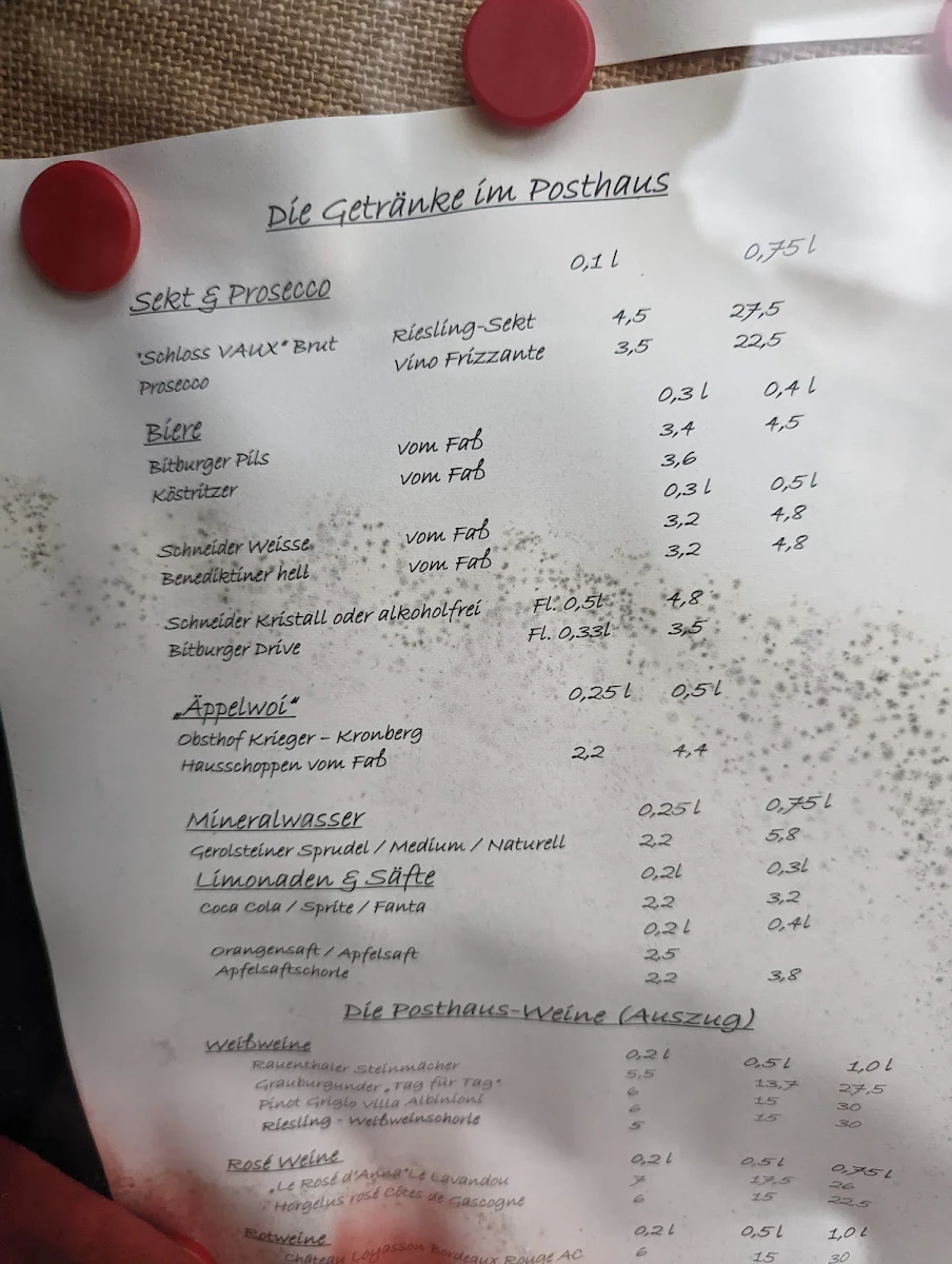 Speisekarte photo 2