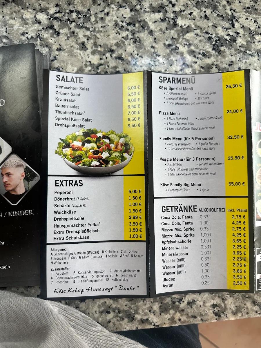Speisekarte photo 2