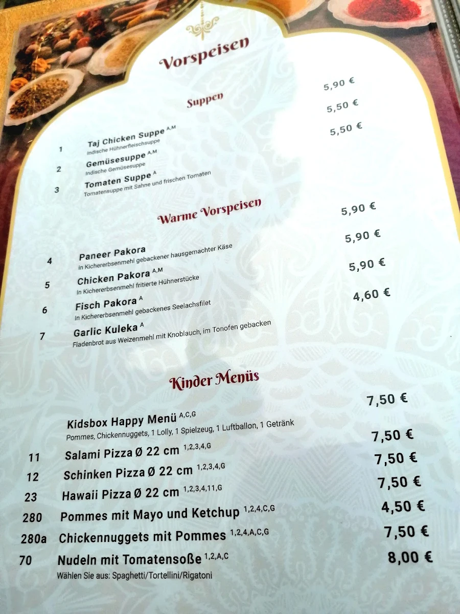 Speisekarte photo 1