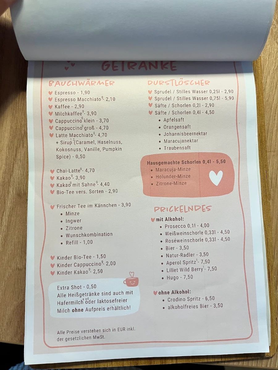 Speisekarte photo 5