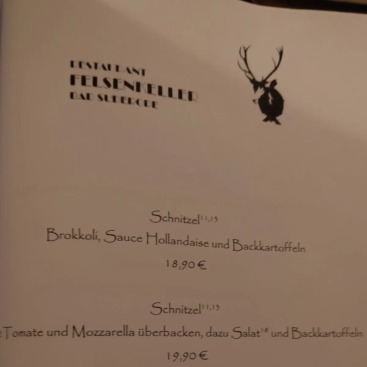 Speisekarte photo 3