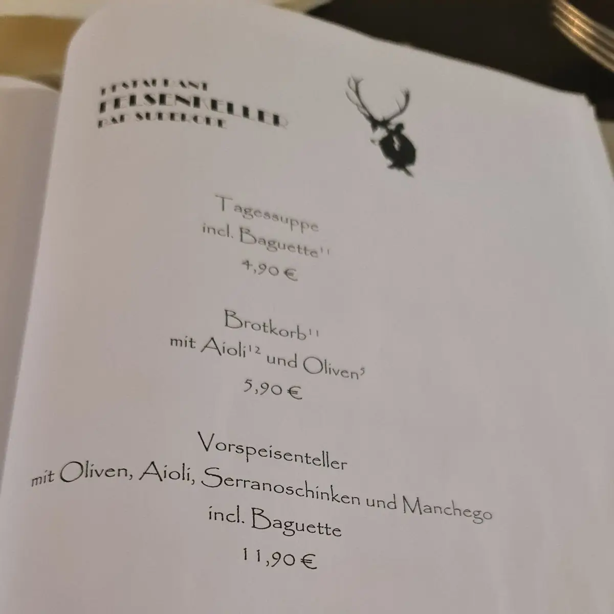 Speisekarte photo 5
