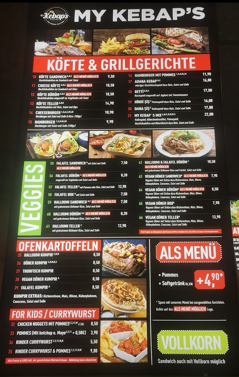 Speisekarte photo 6