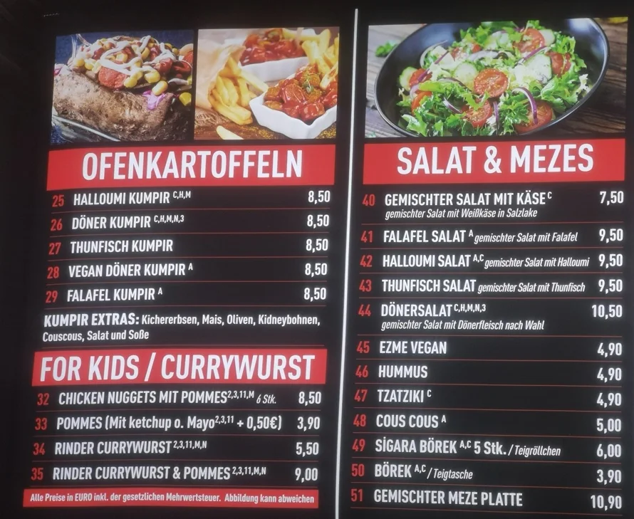 Speisekarte photo 8