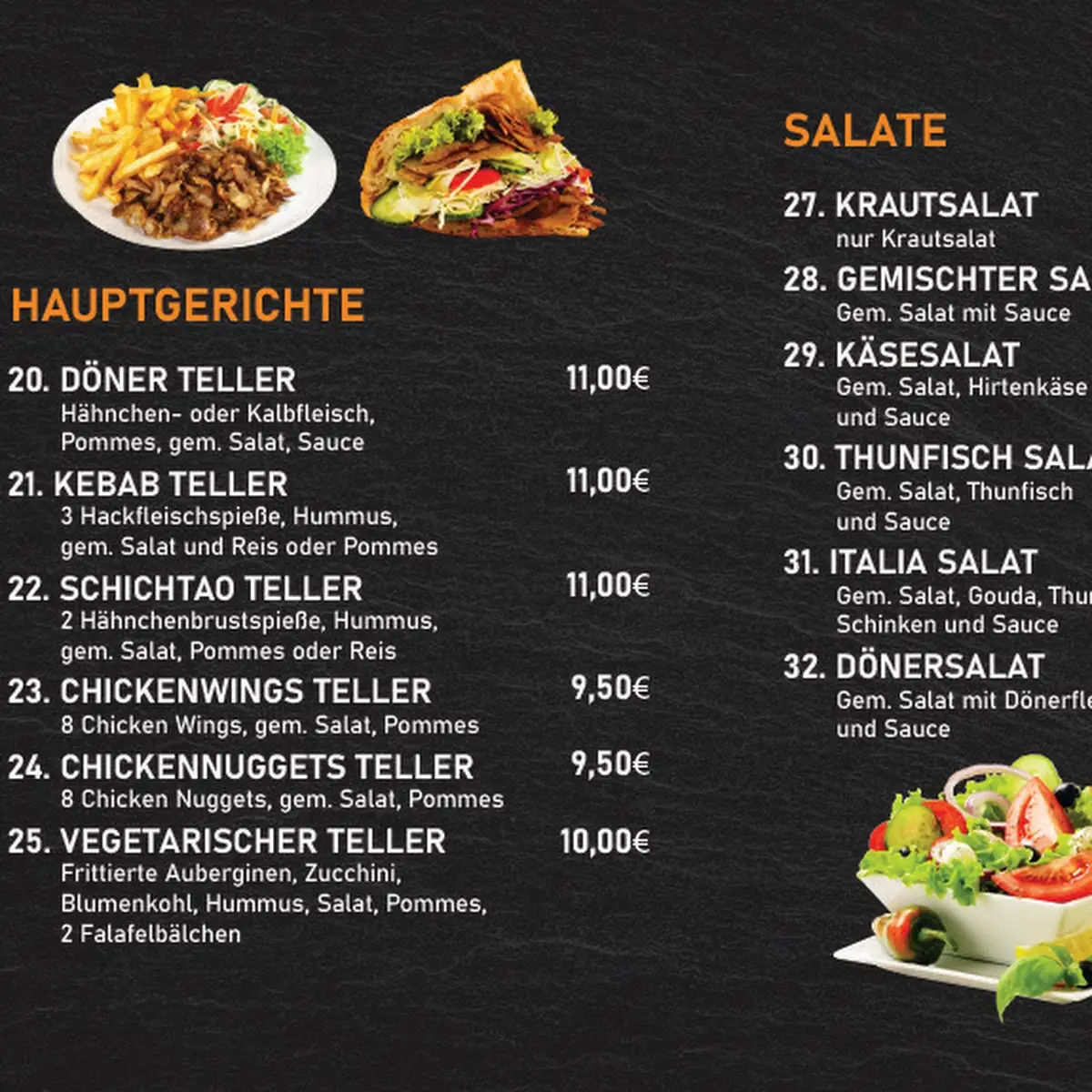 Speisekarte photo 3