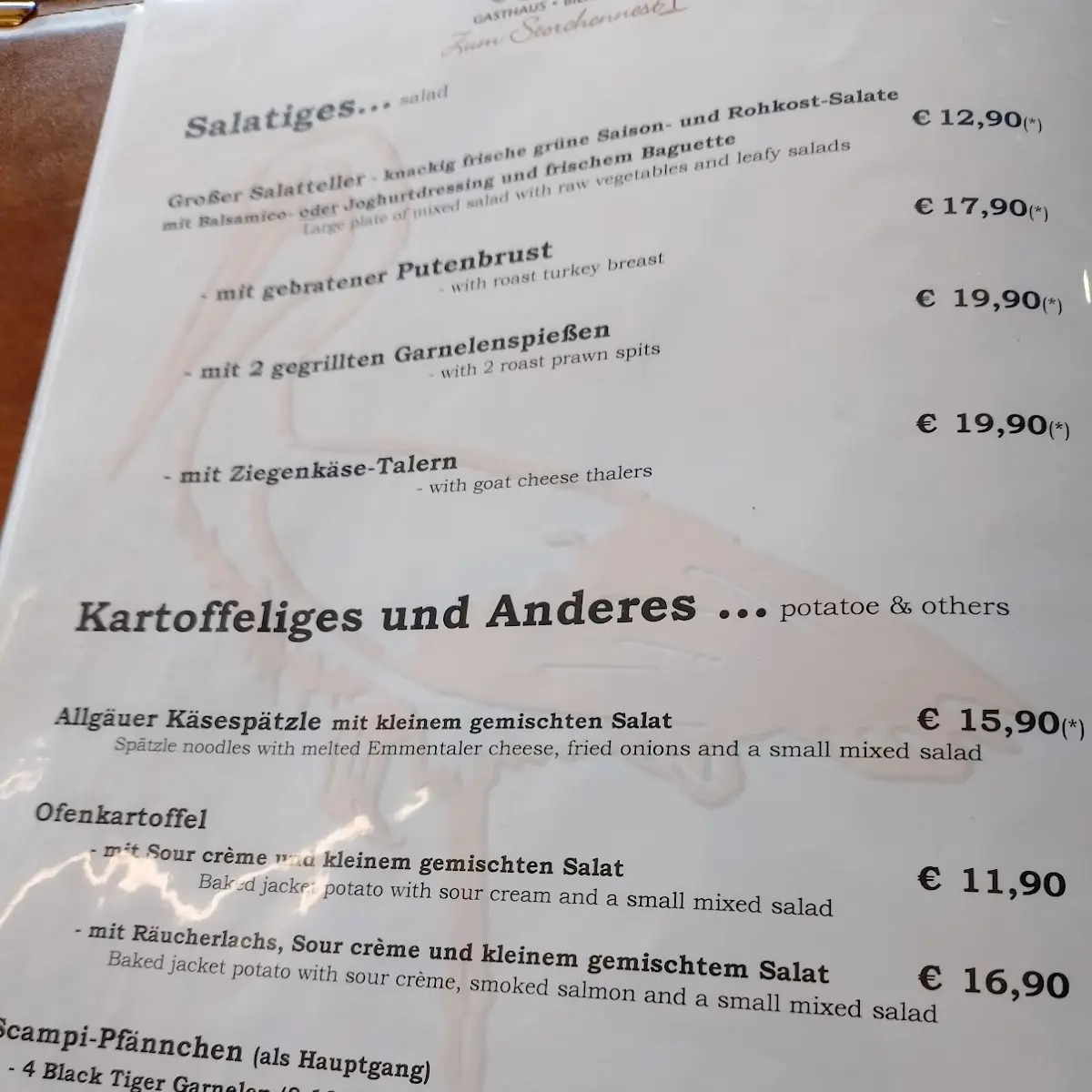 Speisekarte photo 8