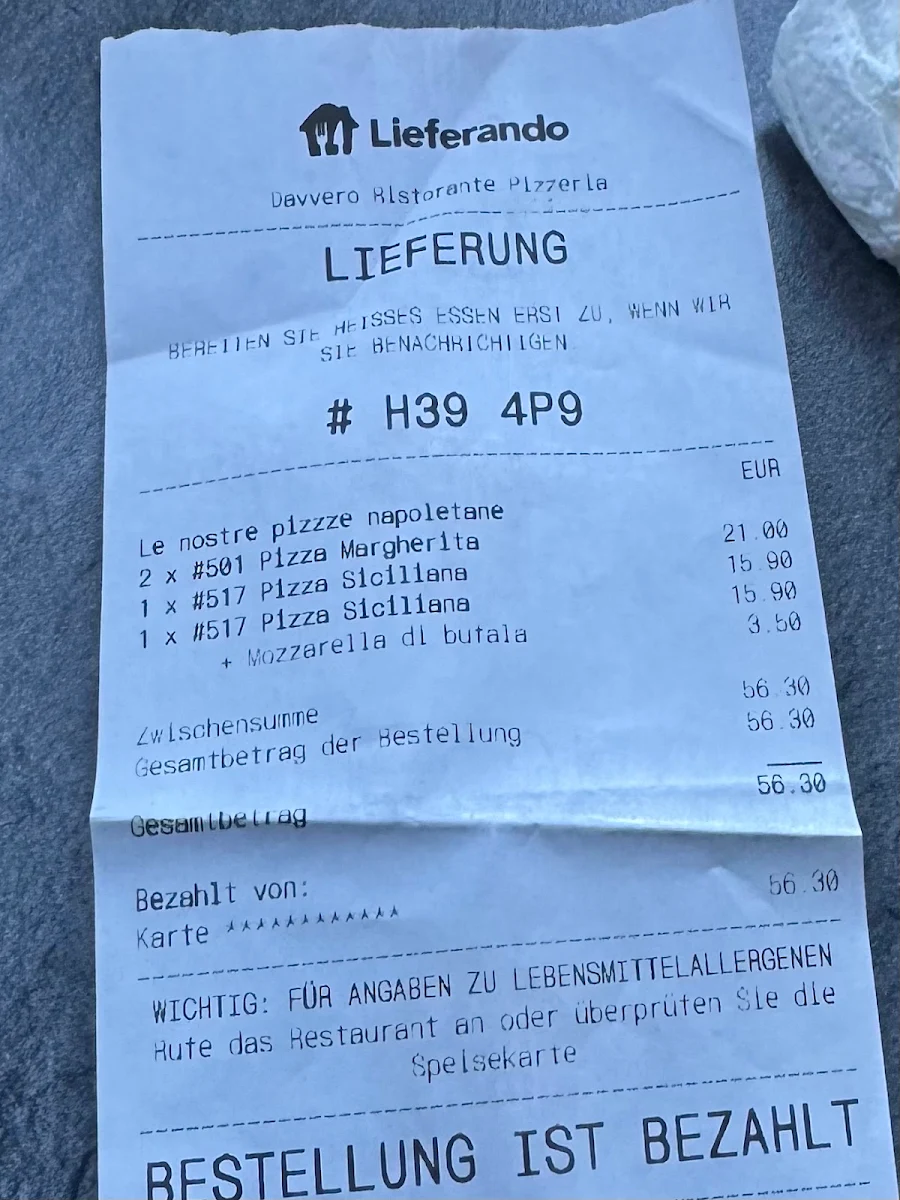 Speisekarte photo 3