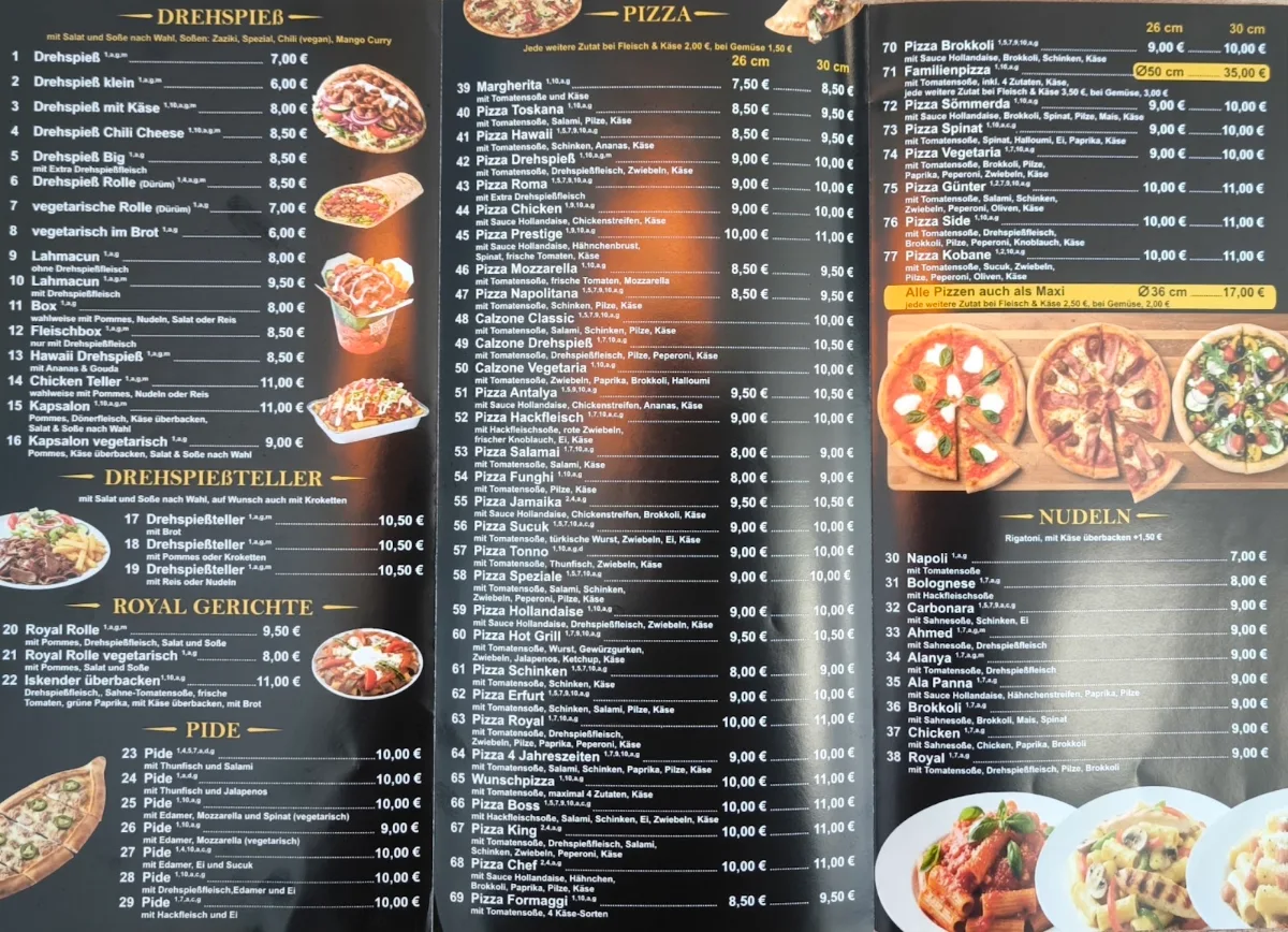 Speisekarte photo 1