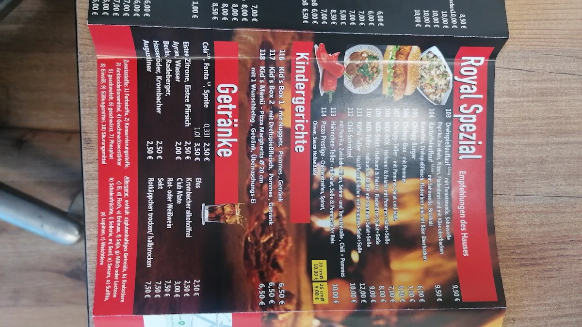 Speisekarte photo 4