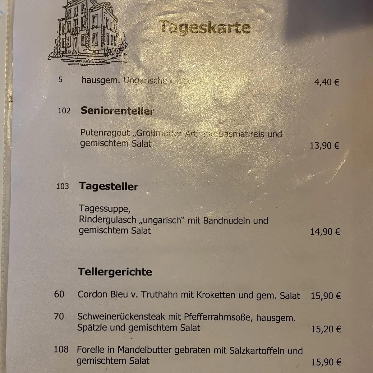 Speisekarte photo 2
