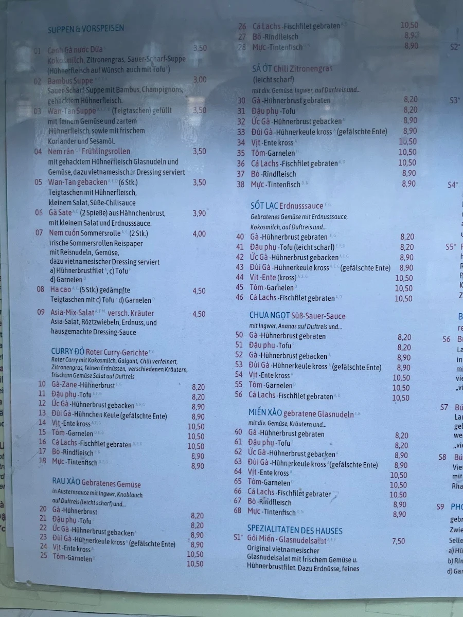 Speisekarte photo 1