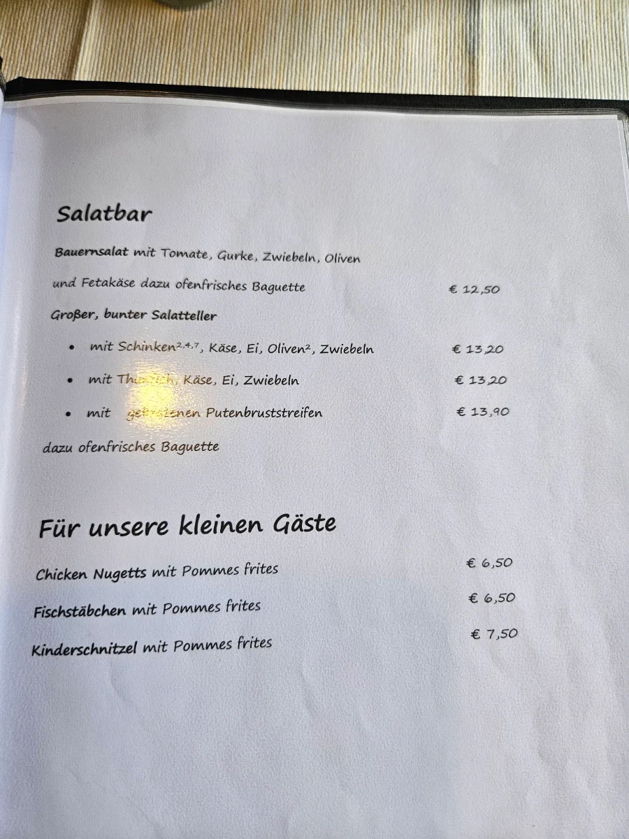 Speisekarte photo 2