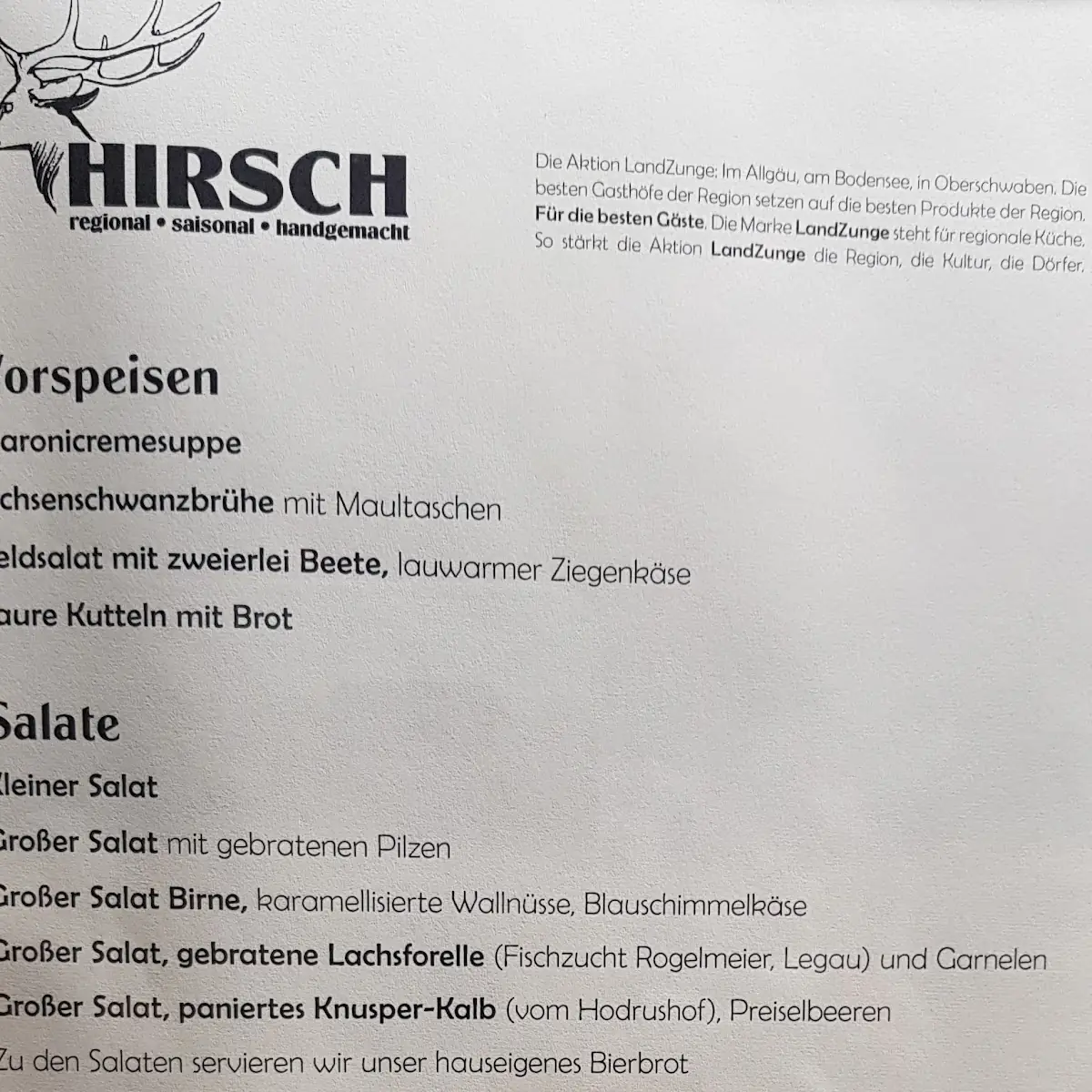 Speisekarte photo 4