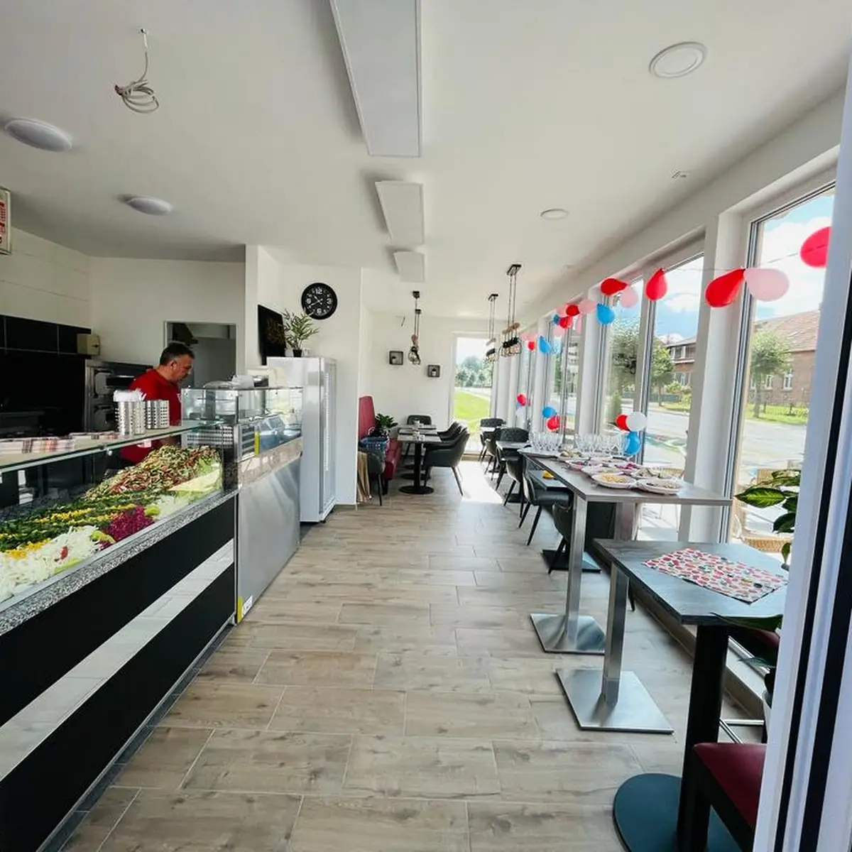 Atmosphäre, Bistro Kläden