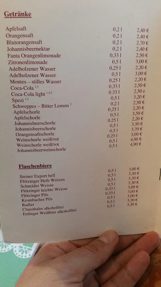 Speisekarte photo 4