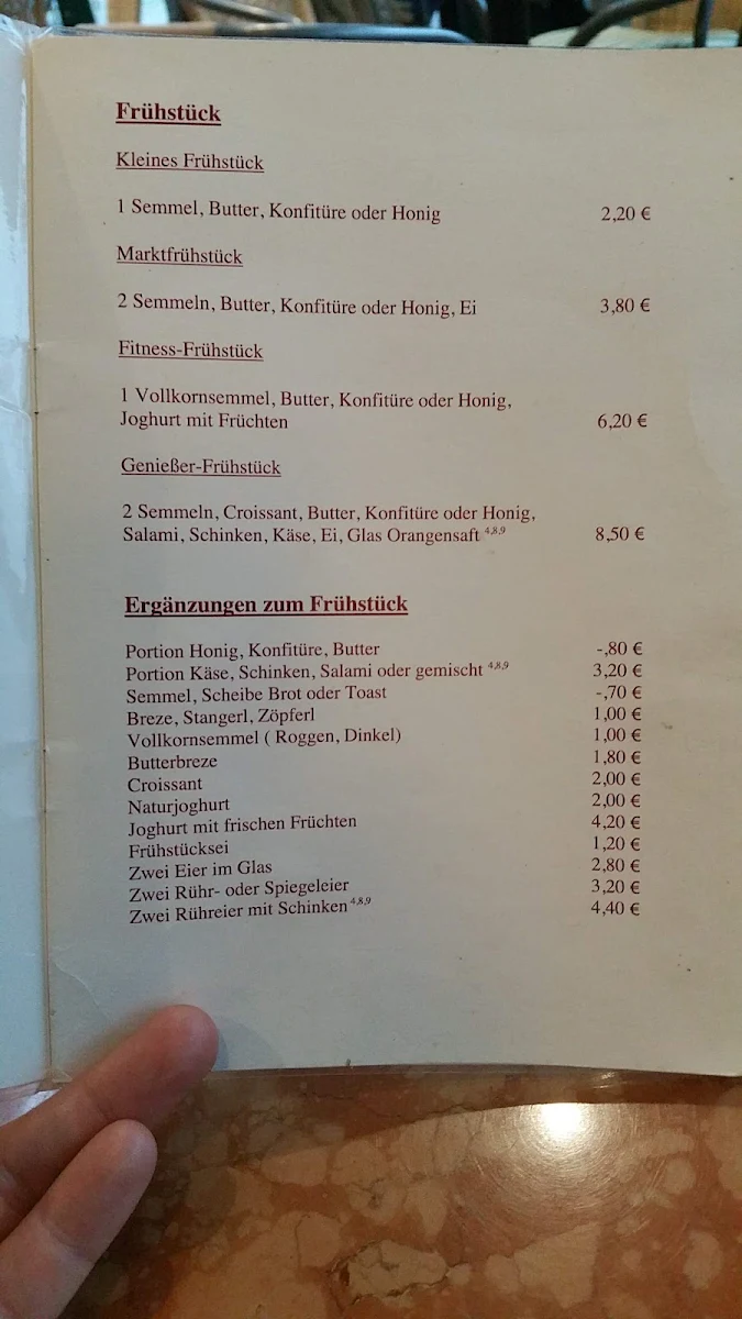 Speisekarte photo 9