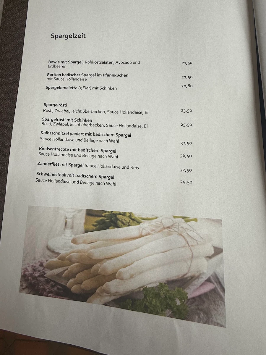 Speisekarte photo 2