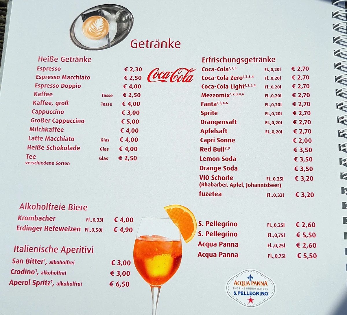 Speisekarte photo 3