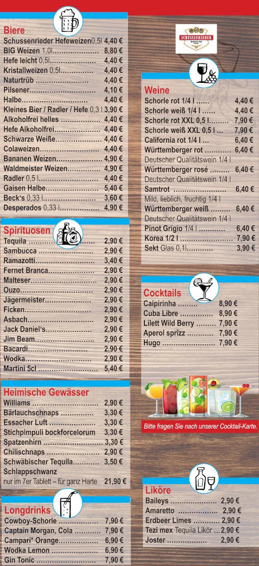 Speisekarte photo 5