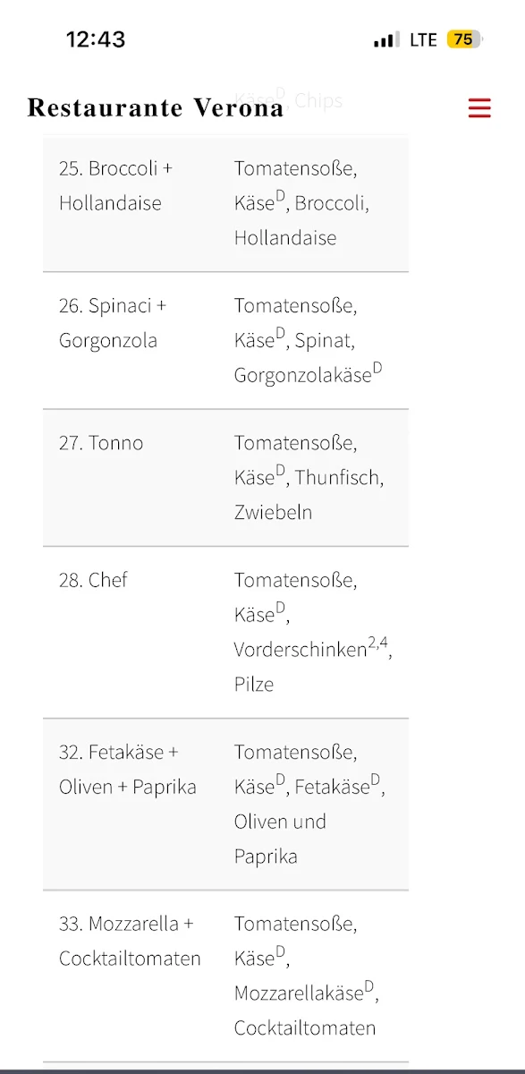 Speisekarte photo 6