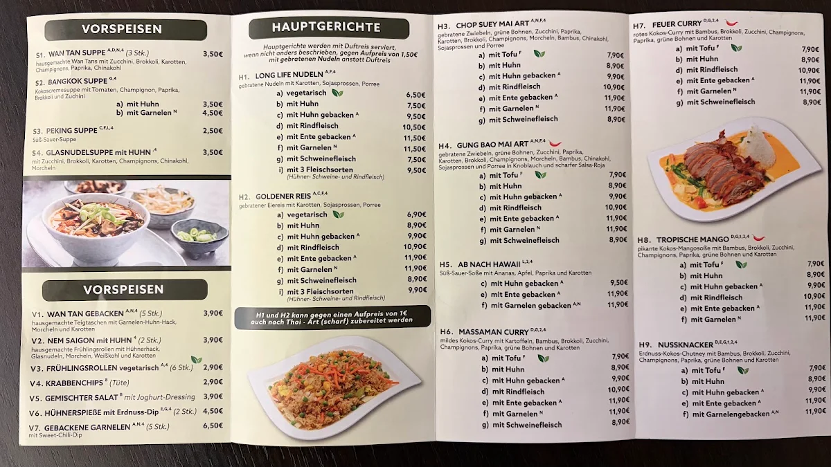 Speisekarte photo 1