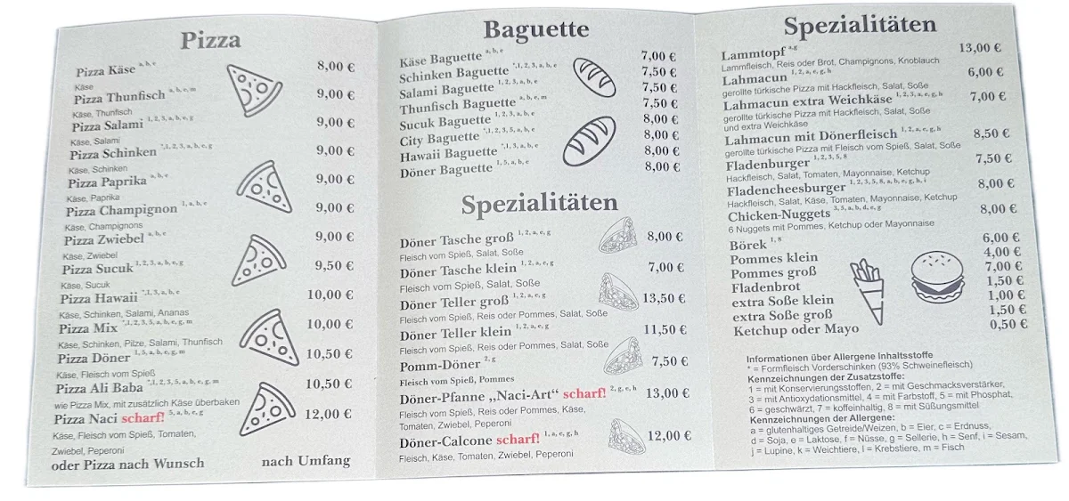 Speisekarte photo 4