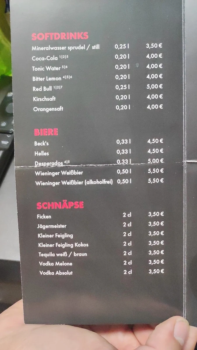 Speisekarte photo 3