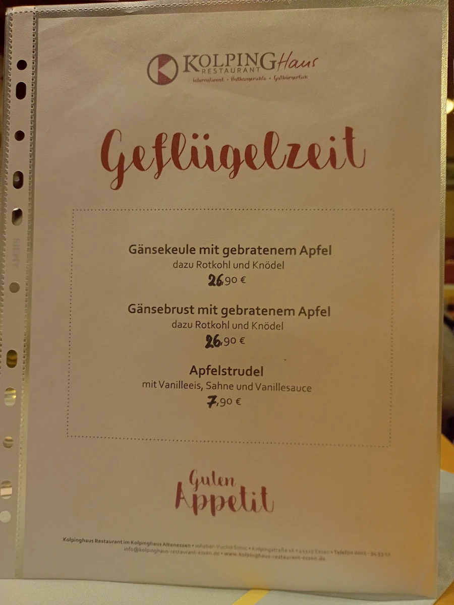 Speisekarte photo 2