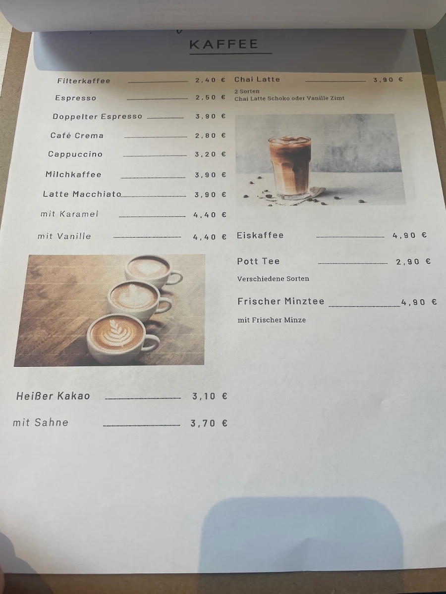Speisekarte, Gasthof & Café Hilter Mühle