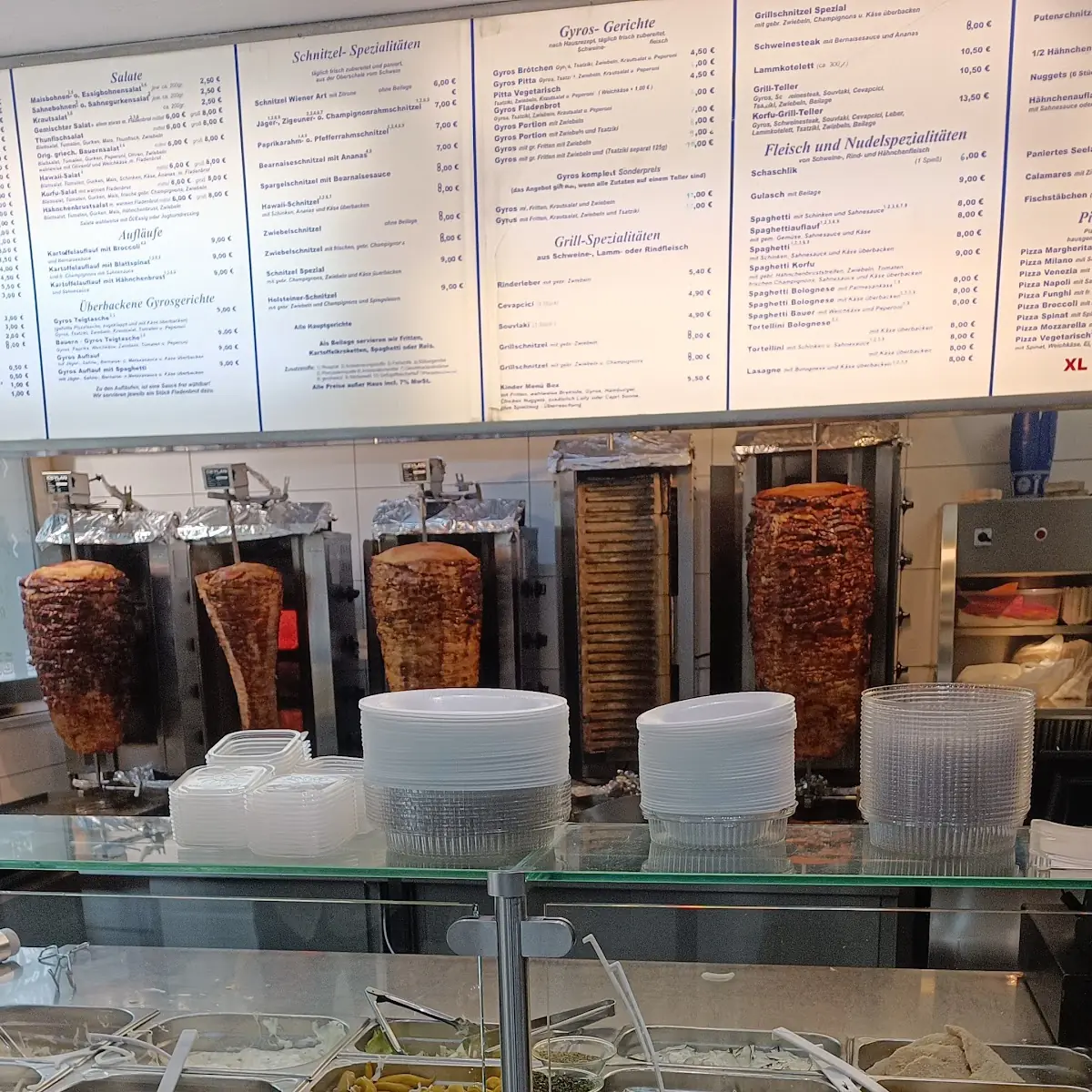 Speisekarte, Korfu Grill Alsdorf