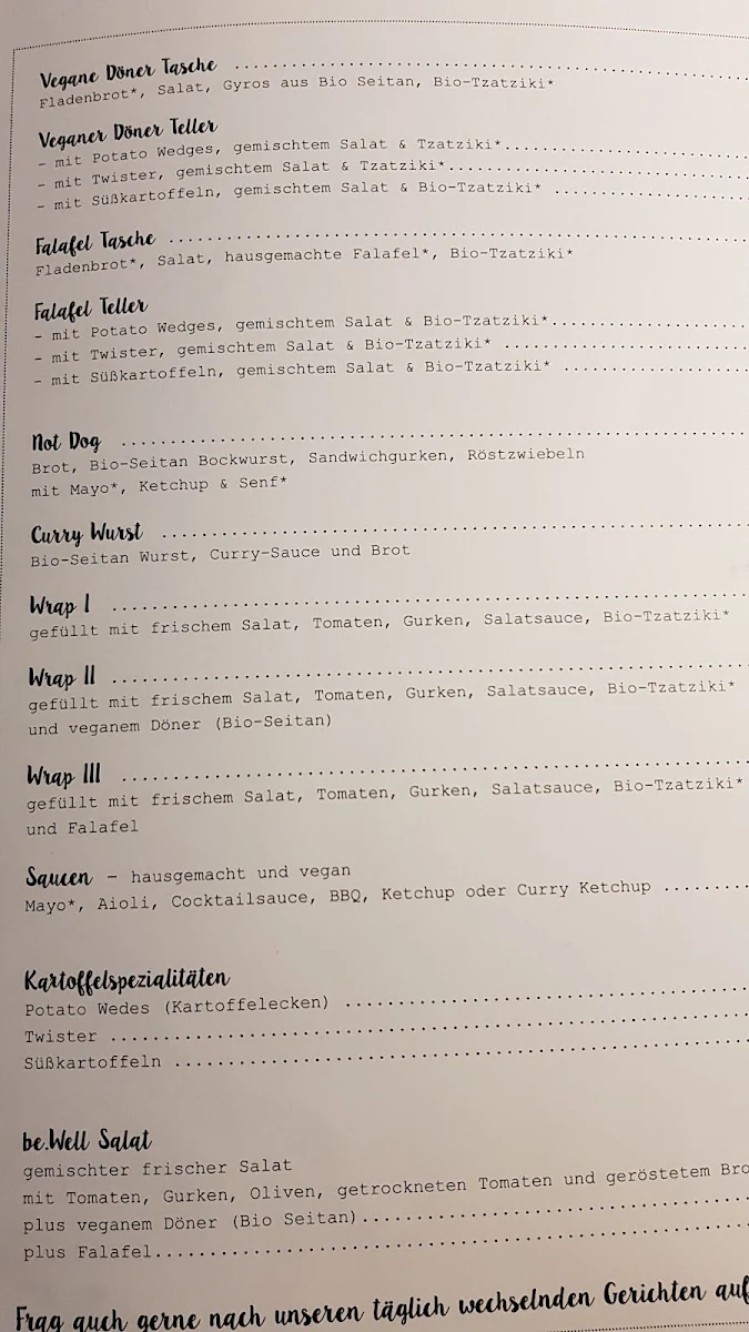 Speisekarte photo 6