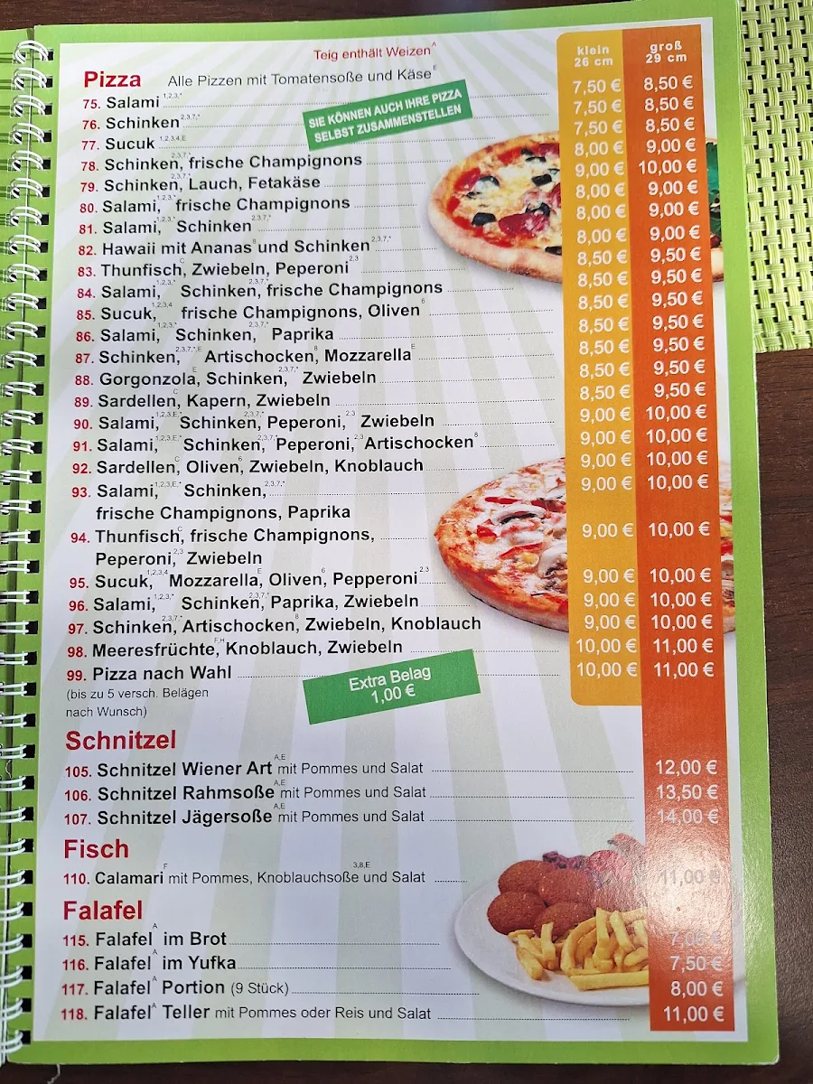 Speisekarte photo 2