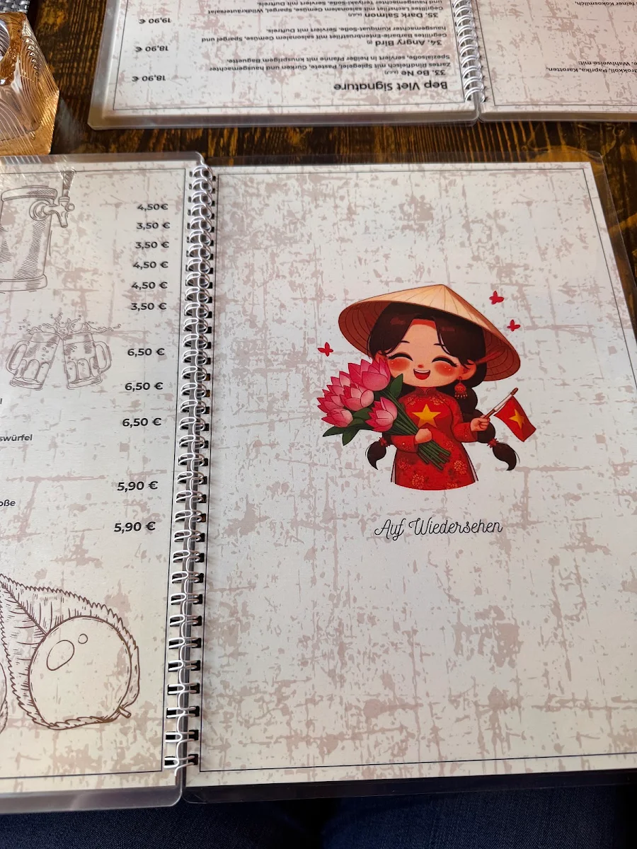 Speisekarte, Bếp Việt Restaurant