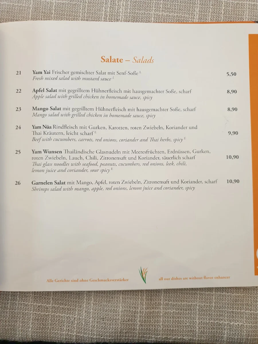 Speisekarte photo 3