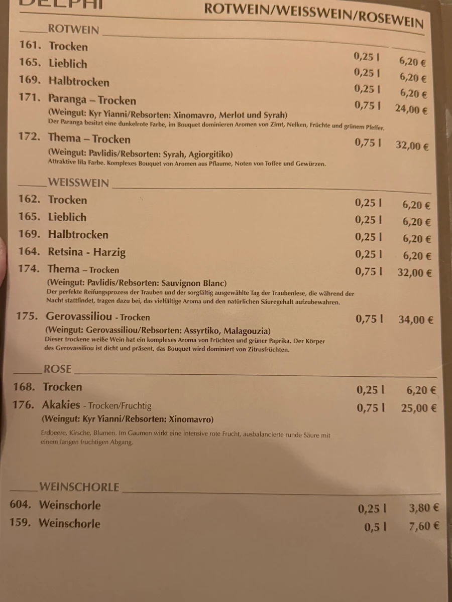 Speisekarte photo 2