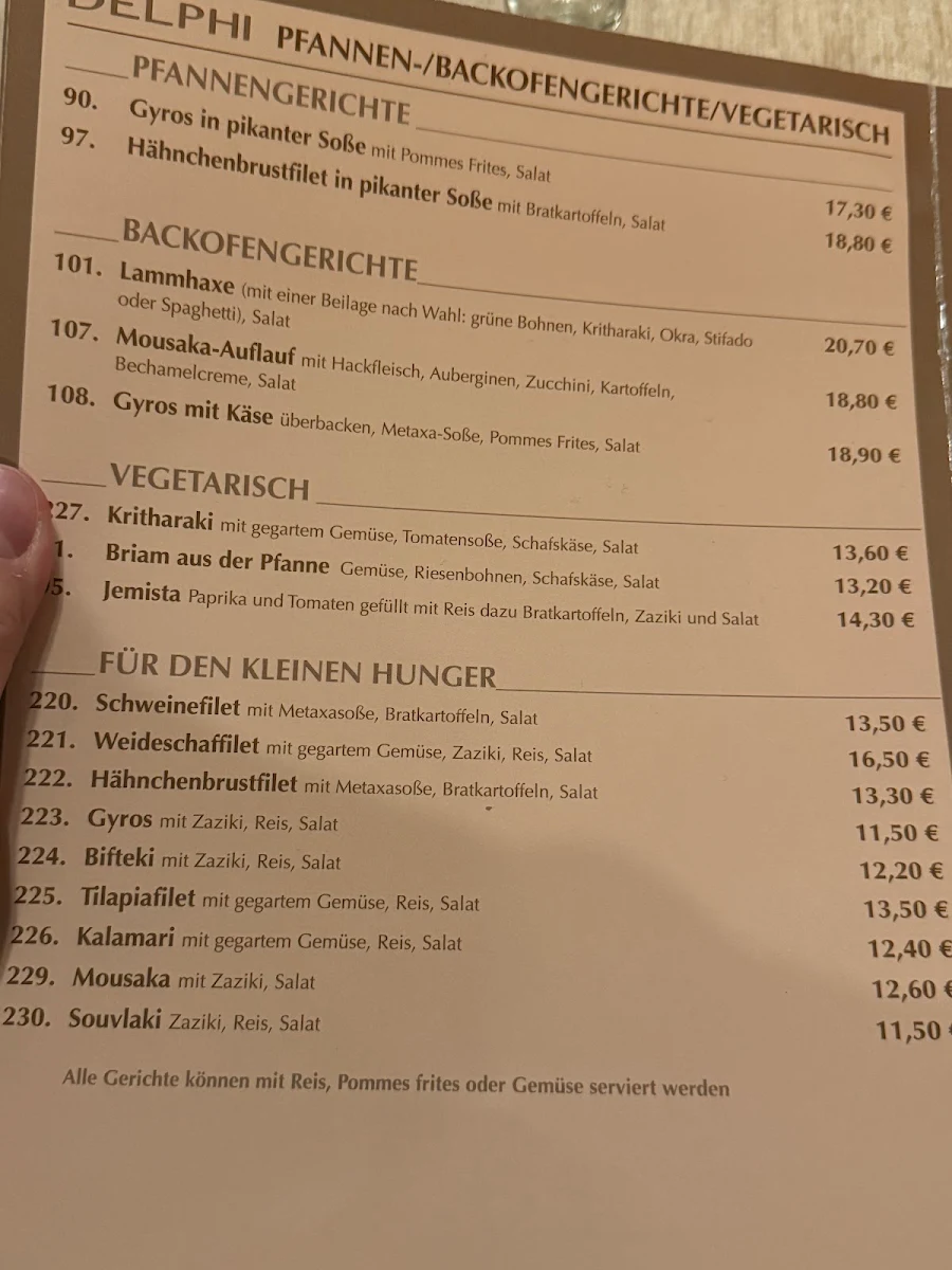 Speisekarte photo 4