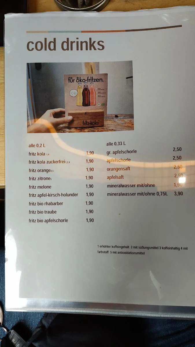 Speisekarte photo 5
