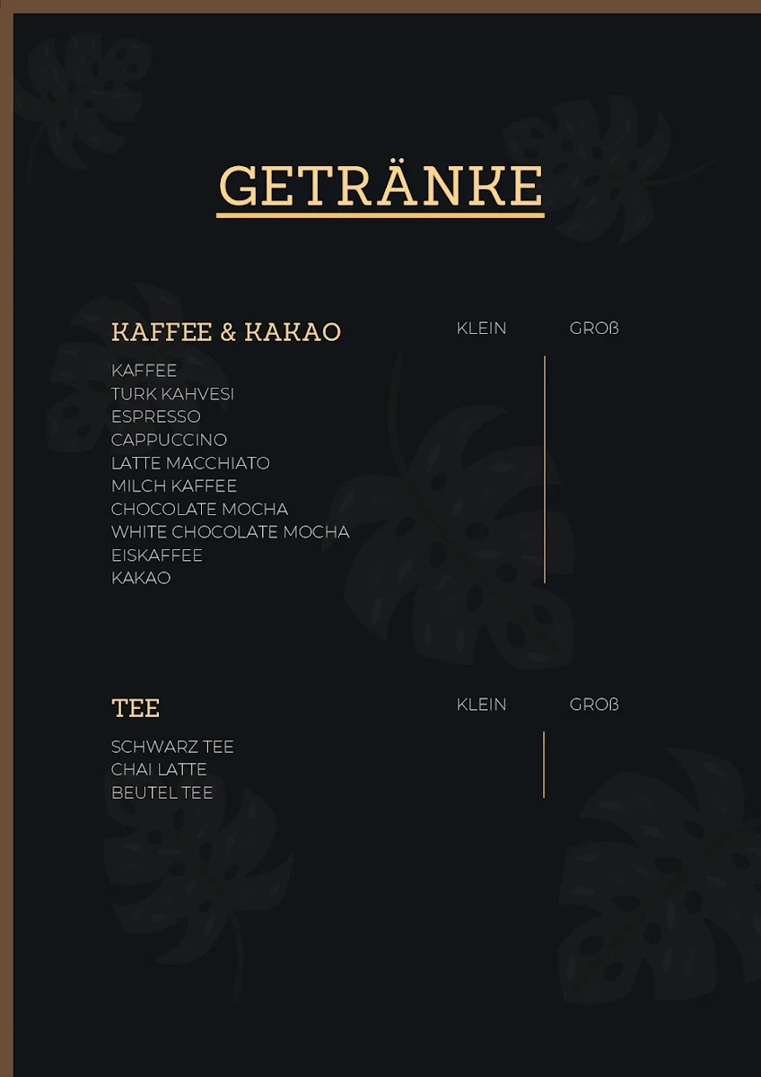 Speisekarte photo 4