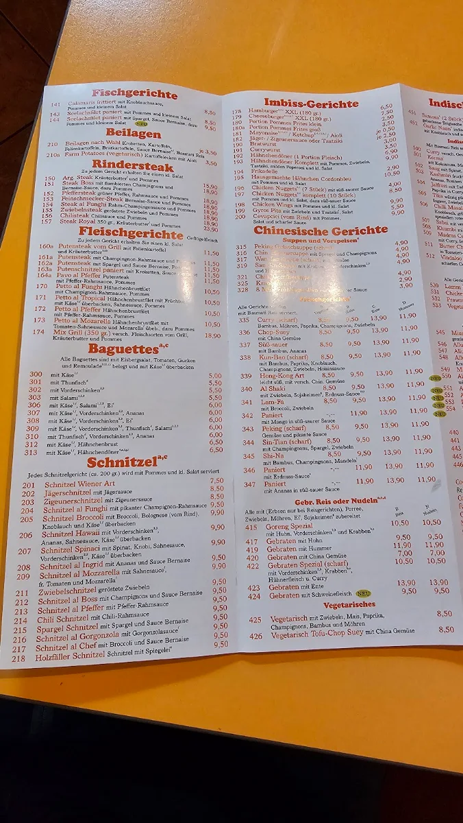 Speisekarte photo 3