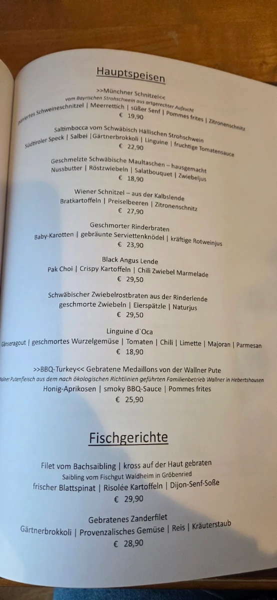 Speisekarte photo 1