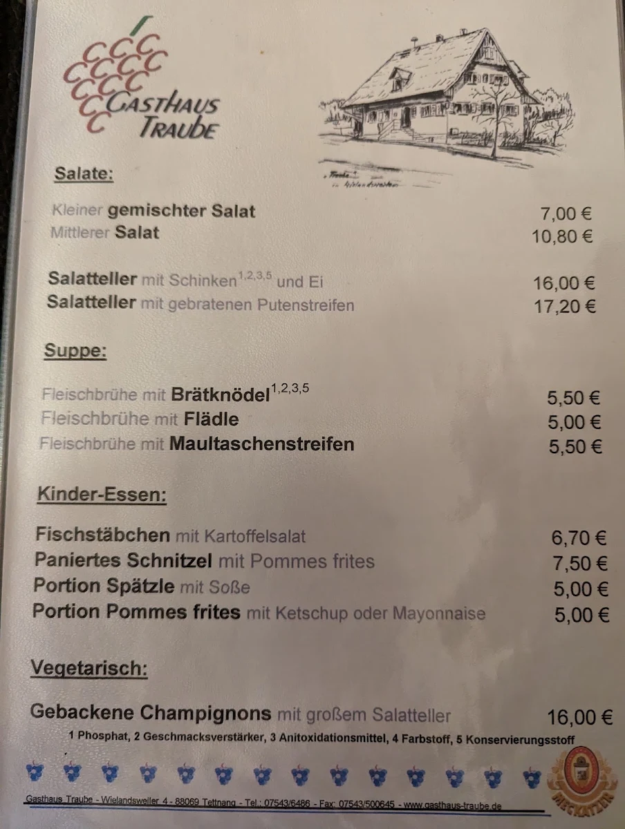 Speisekarte photo 2