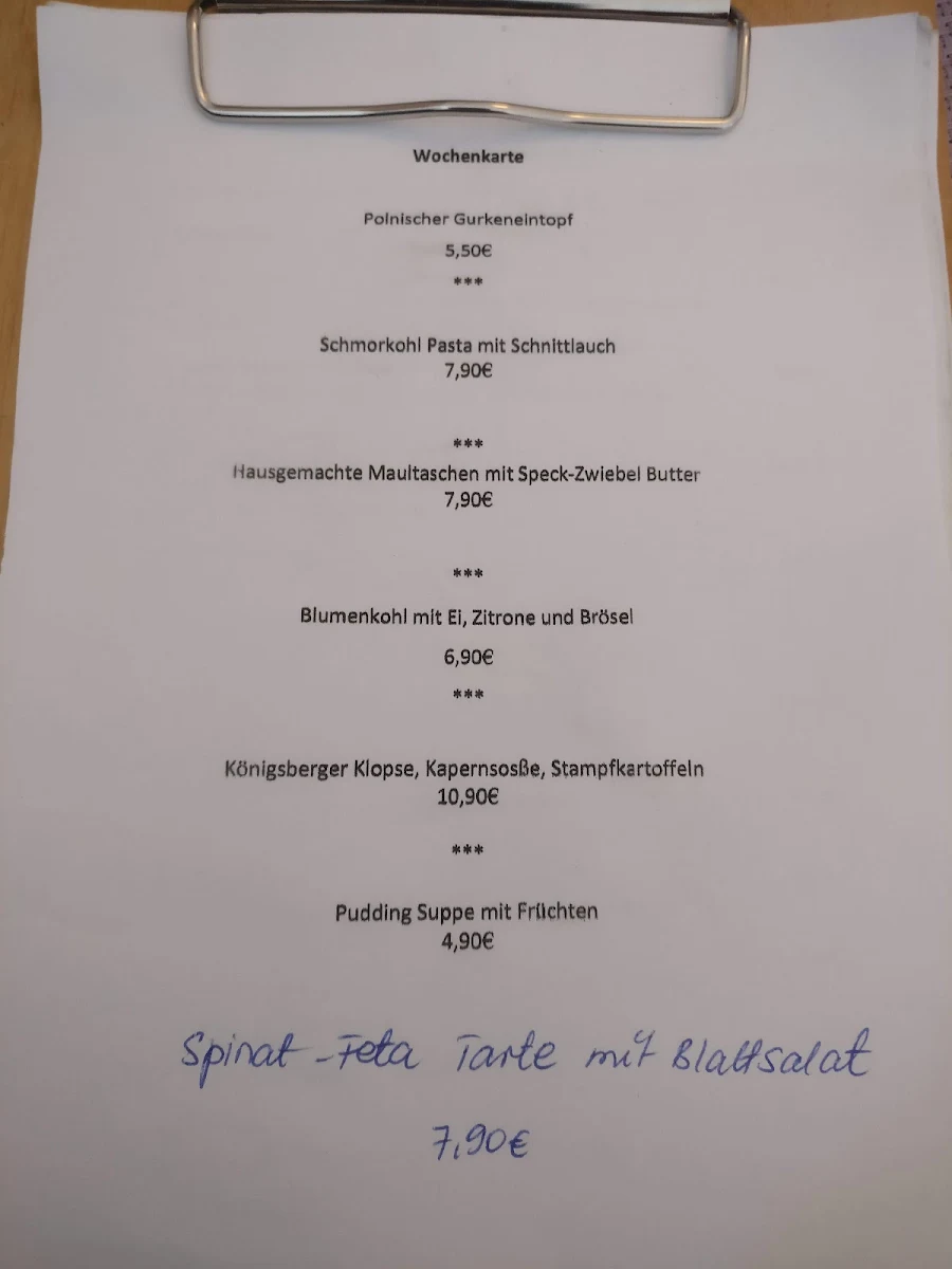 Speisekarte photo 6