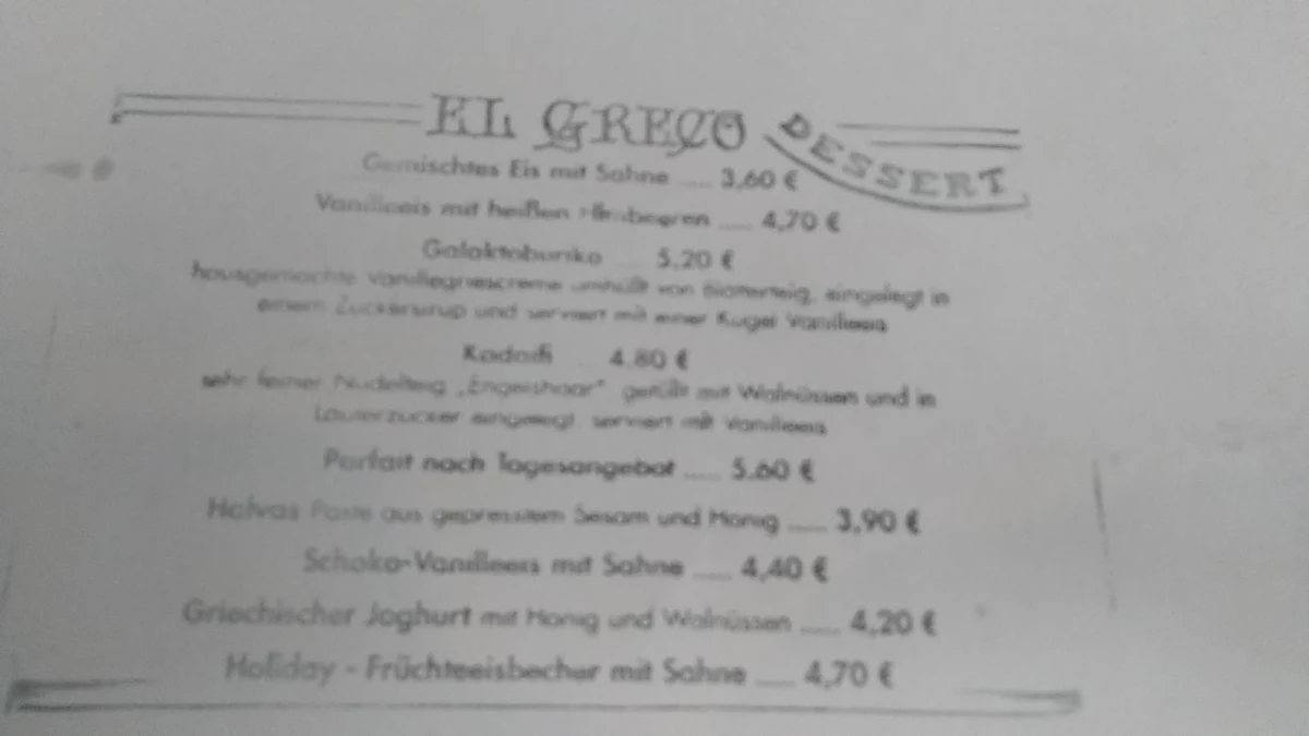 Speisekarte photo 3