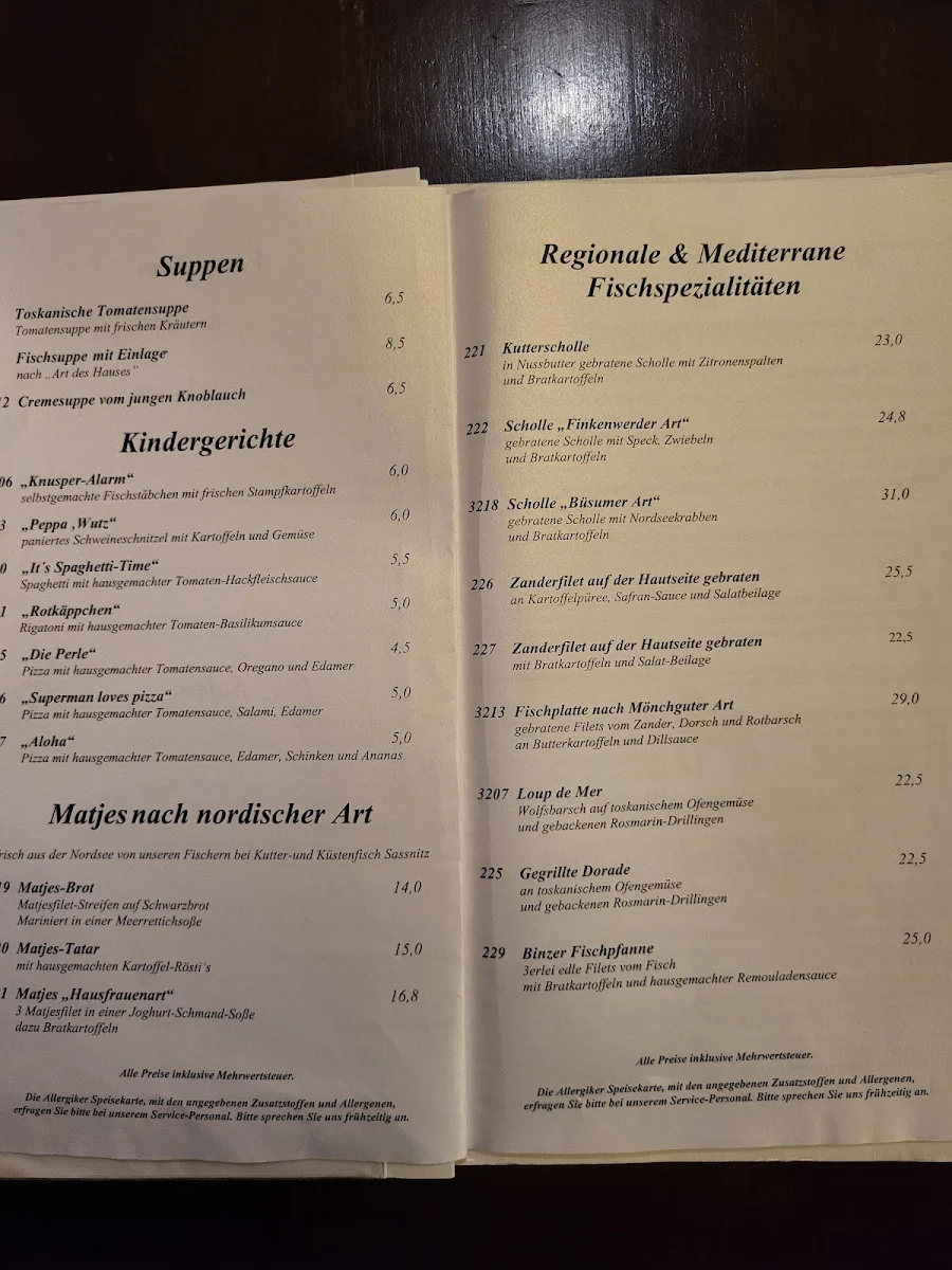 Speisekarte photo 5