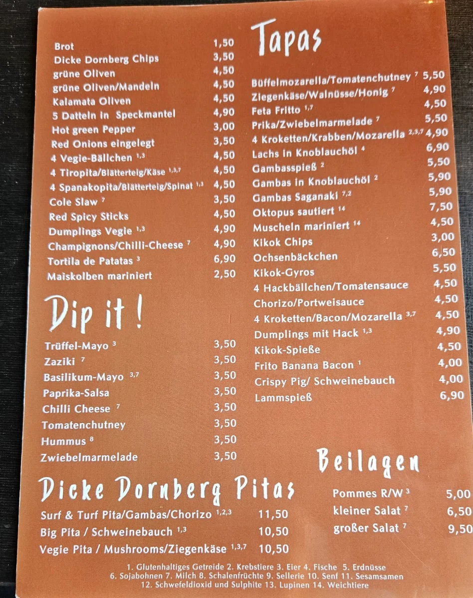 Speisekarte photo 3