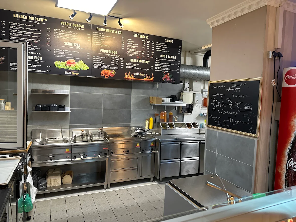 Speisekarte, Biggi's Burger